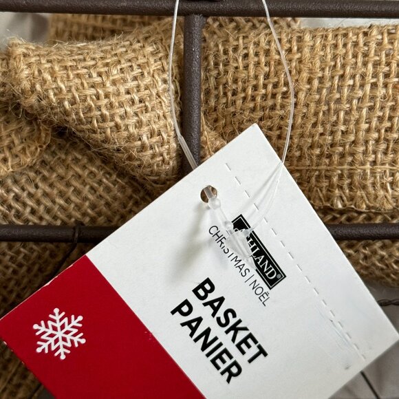 Wire Basket With Handle 10” x 7” x 12” - Picture 9 of 10